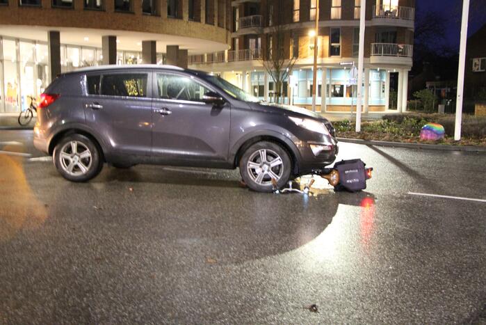 Fietser gewond bij aanrijding met auto