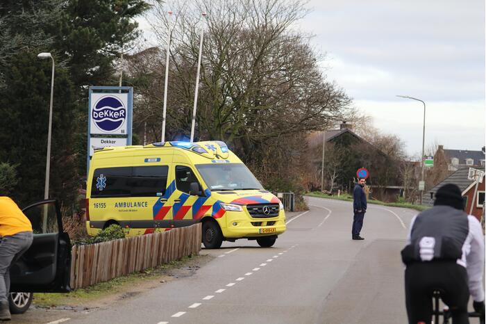 Traumahelikopter landt voor incident bij Dekker Tankopslag