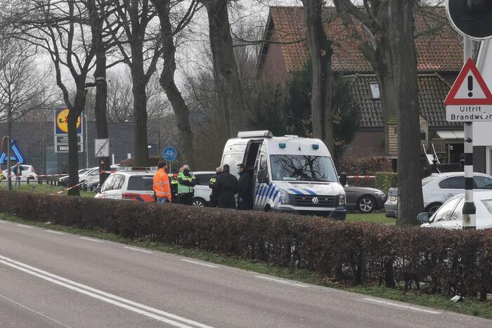 Man gewond door ontploffing