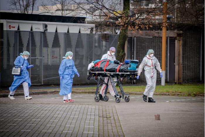 Coronapatiënt per traumahelikopter overgevlogen