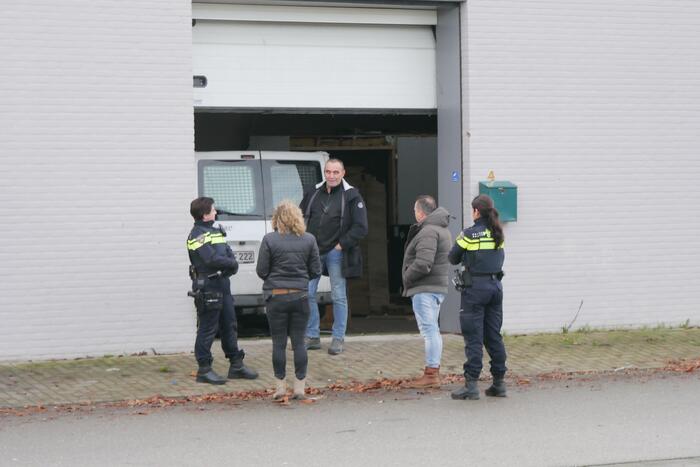 Chemicaliën en synthetische drugs gevonden in bedrijfspand