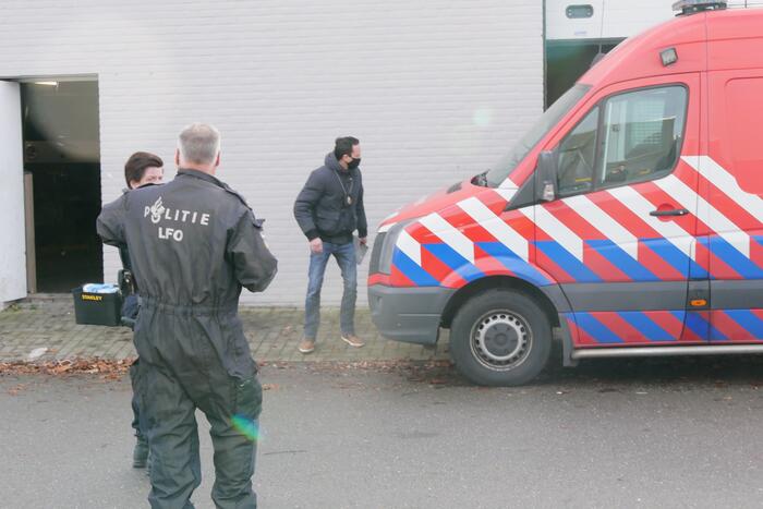 Chemicaliën en synthetische drugs gevonden in bedrijfspand
