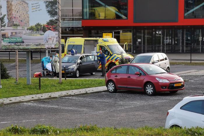 Incident in auto bij corona-teststraat