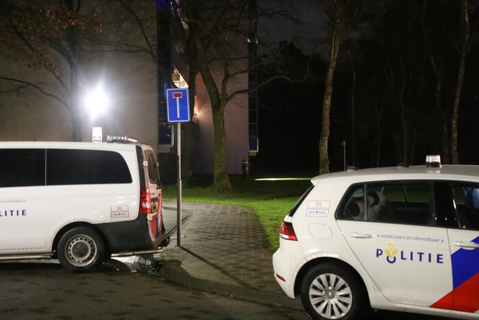 Overval op woning in appartementencomplex