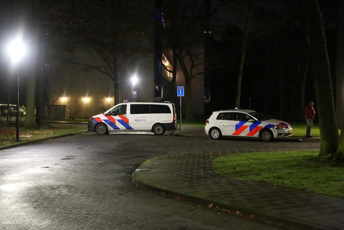 Overval op woning in appartementencomplex