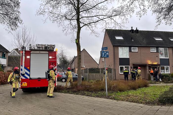 Kortsluiting in meterkast veroorzaakt brand