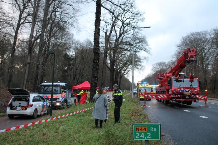 Twee personen omgekomen bij ernstig ongeval