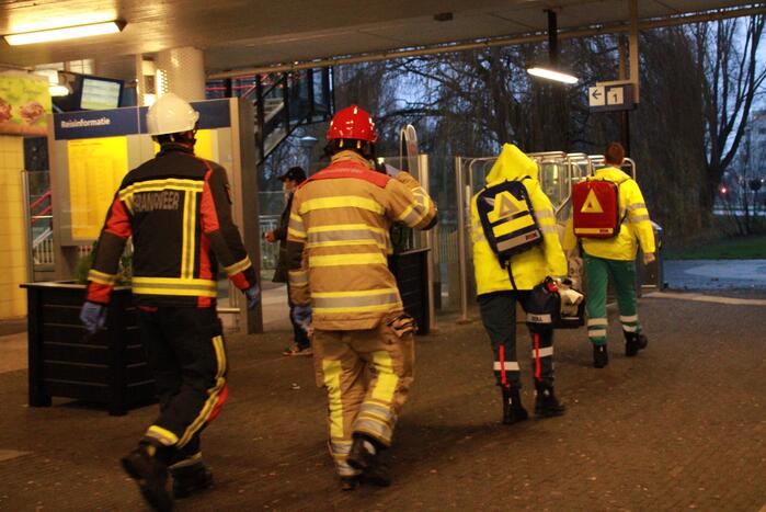 Persoon aangereden op NS-station Parkwijk