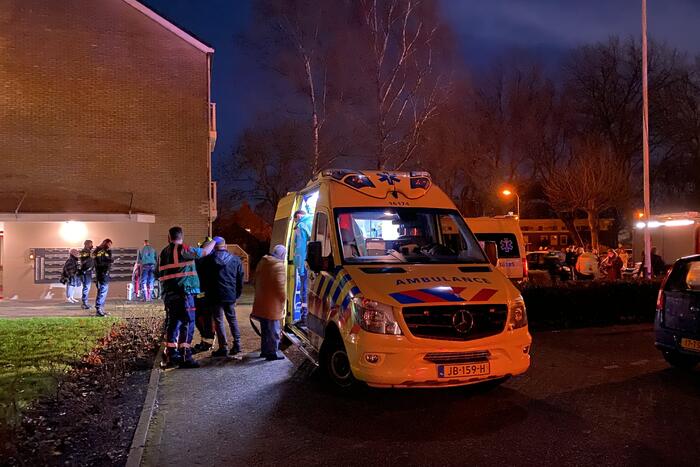 Flinke uitslaande brand in woning