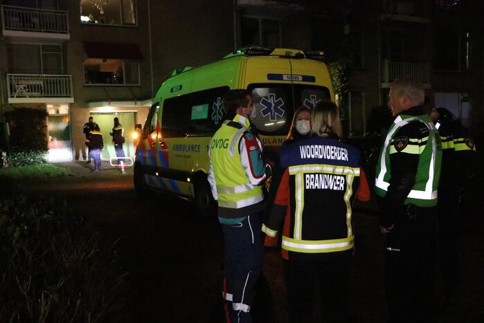 Flinke uitslaande brand in woning