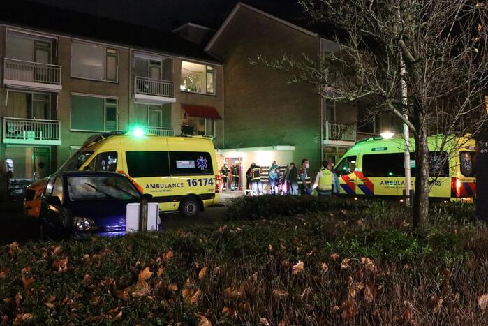 Flinke uitslaande brand in woning