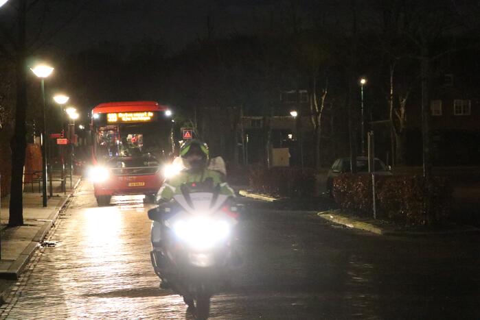 Flinke uitslaande brand in woning