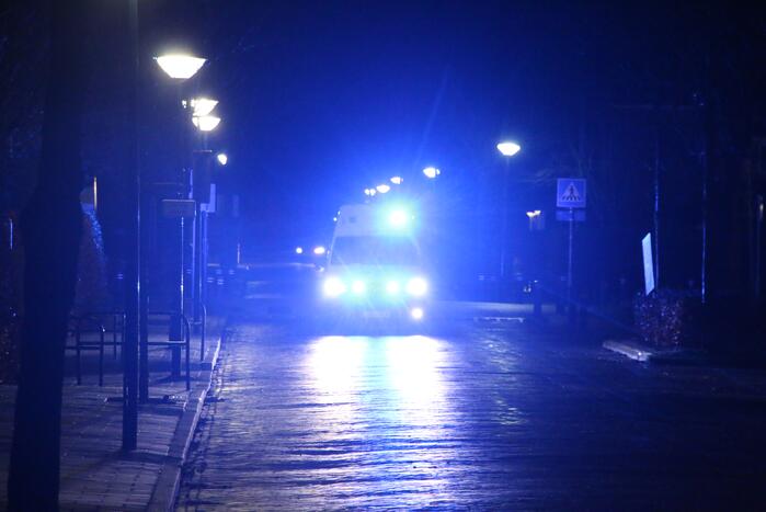 Flinke uitslaande brand in woning