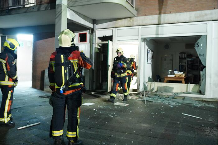 Explosie vernield gevel fysiotherapie