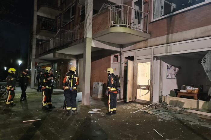 Explosie vernield gevel fysiotherapie