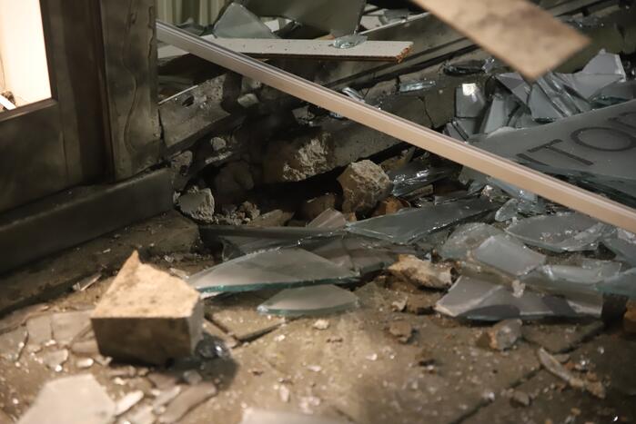 Explosie vernield gevel fysiotherapie