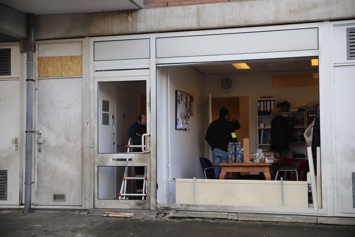 Explosie vernield gevel fysiotherapie