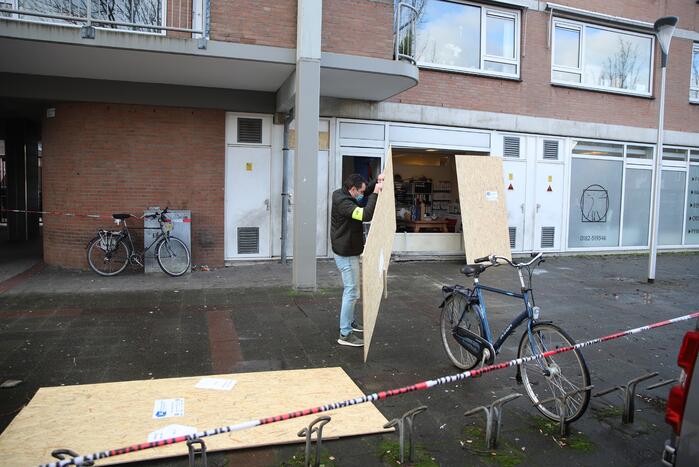 Explosie vernield gevel fysiotherapie