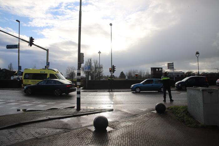 Grote schade bij kop staart botsing