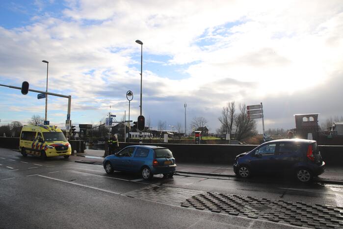 Grote schade bij kop staart botsing