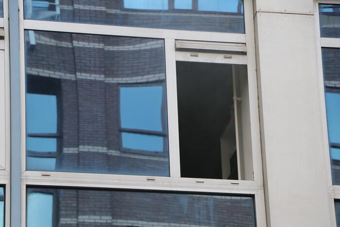 Studentencomplex ontruimd door brand