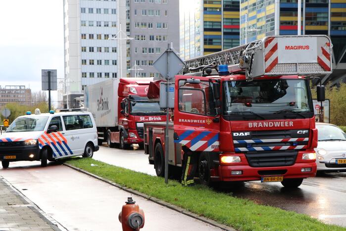 Studentencomplex ontruimd door brand