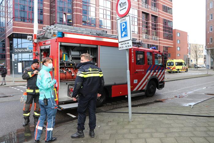 Studentencomplex ontruimd door brand