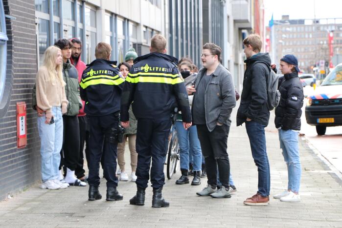 Studentencomplex ontruimd door brand