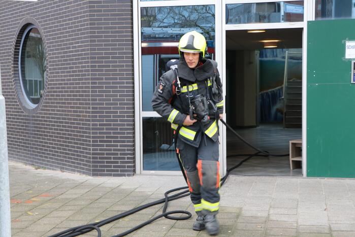 Studentencomplex ontruimd door brand