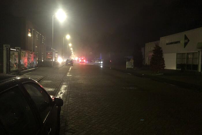 Grote brand op industrieterrein De Brug
