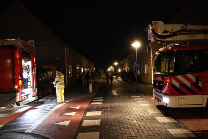 Brand in woning snel geblust