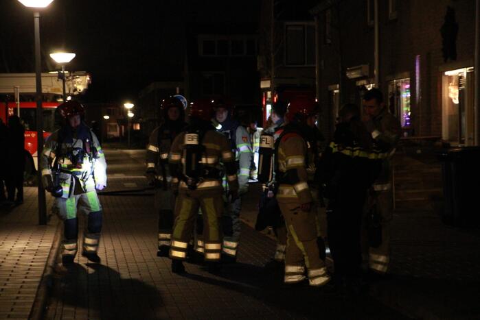 Brand in woning snel geblust