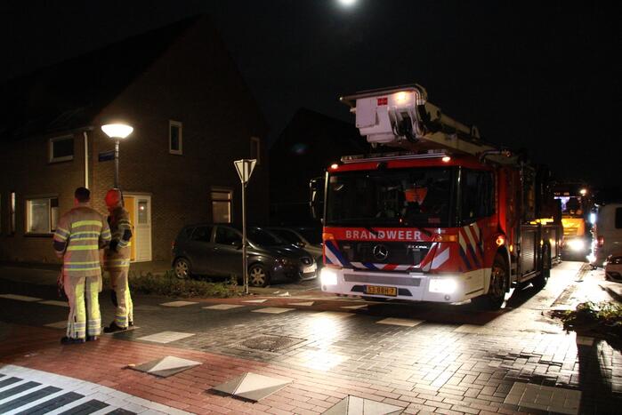 Brand in woning snel geblust