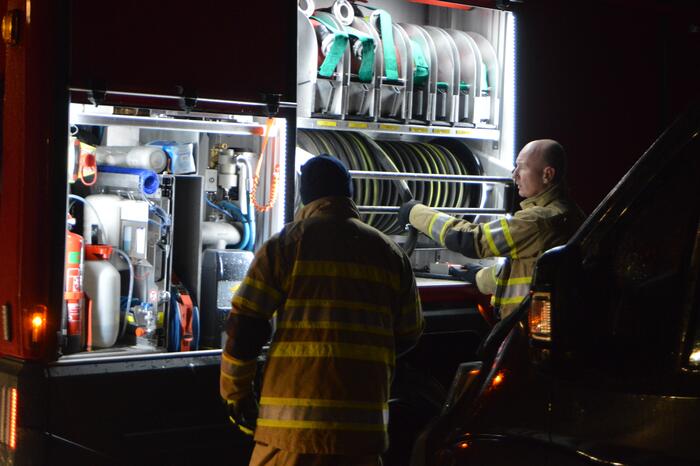 Brand in woning snel geblust