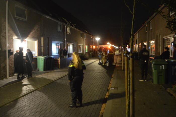 Brand in woning snel geblust