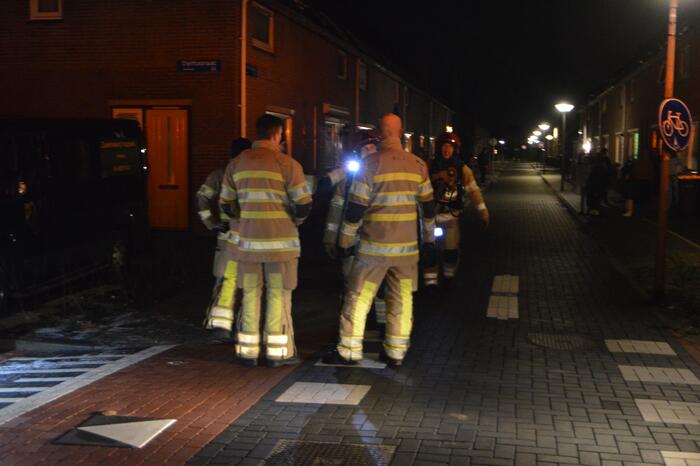Brand in woning snel geblust