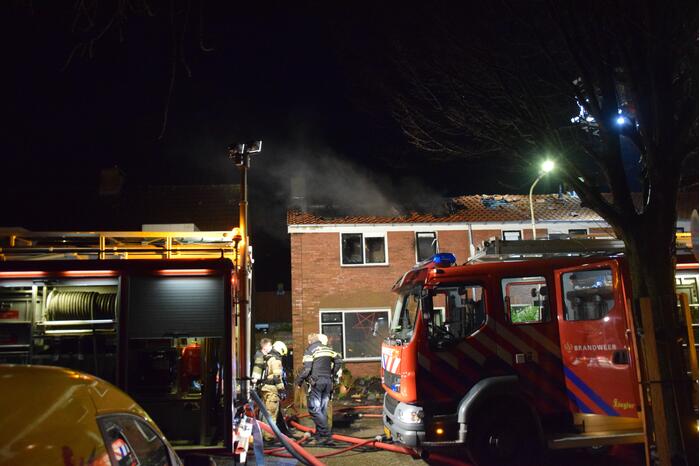 Persoon overleden bij uitslaande woningbrand