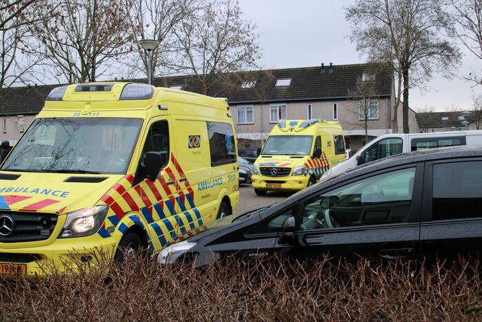 Traumahelikopter landt voor incident