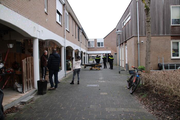 Traumahelikopter landt voor incident