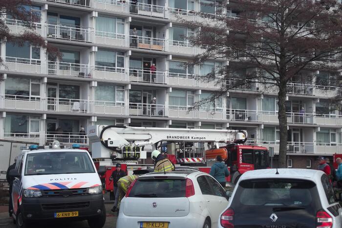 Brandweer groots ingezet