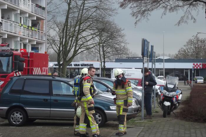 Brandweer groots ingezet