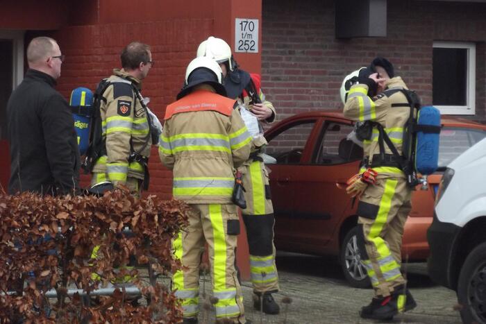 Brandweer groots ingezet