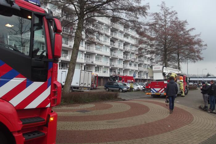 Brandweer groots ingezet