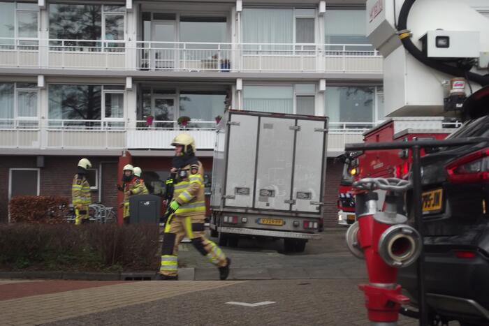 Brandweer groots ingezet