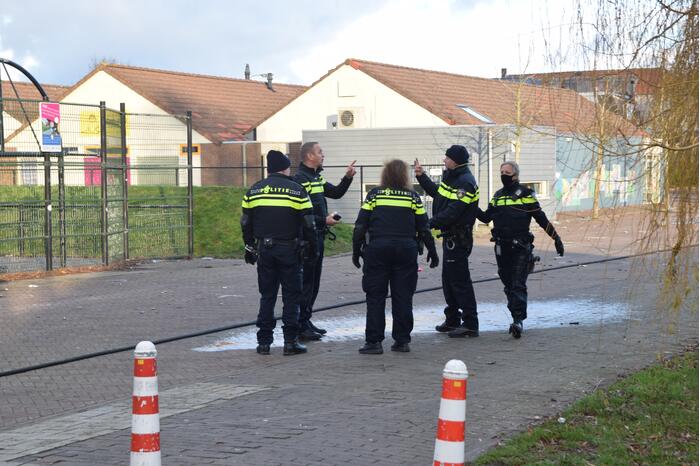 Buitenbrand snel geblust