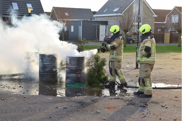 Buitenbrand snel geblust