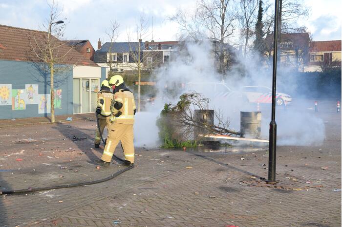 Buitenbrand snel geblust