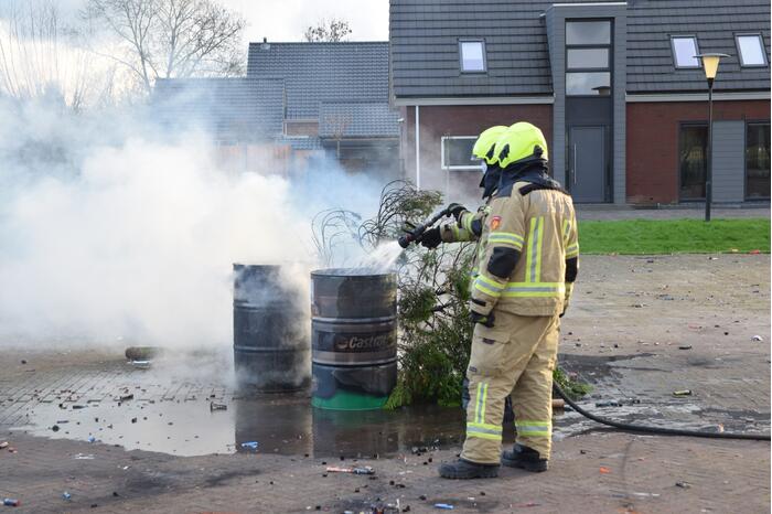 Buitenbrand snel geblust
