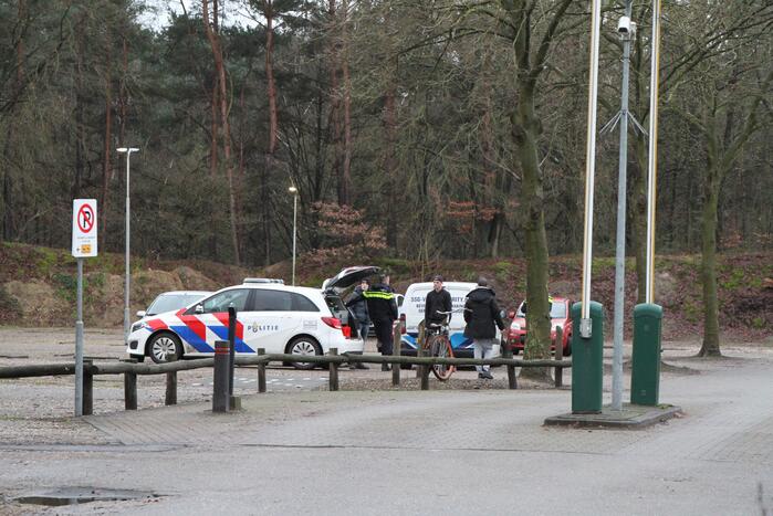 Persoon komt klem te zitten met been