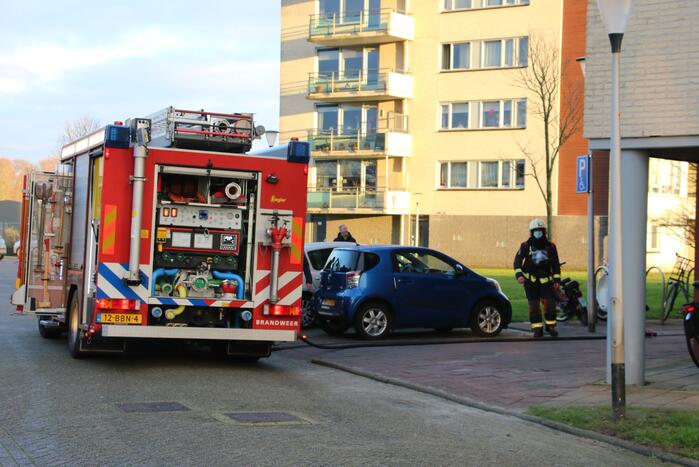 Brand in appartementencomplex